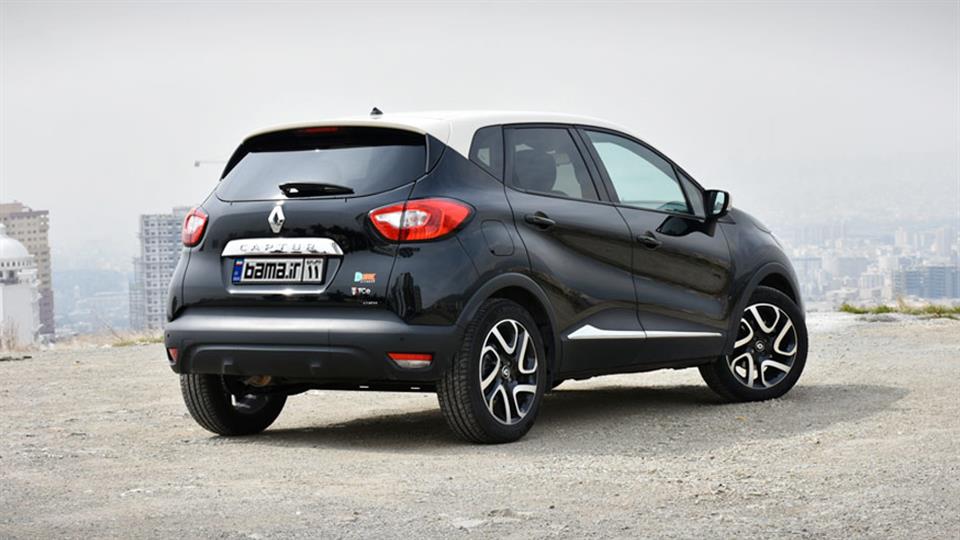 طراحی عقب رنو کپچر